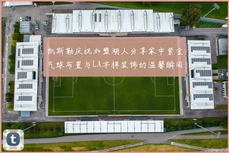 凯斯勒庆祝加盟湖人分享家中紫金气球布置与LA字样装饰的温馨瞬间
